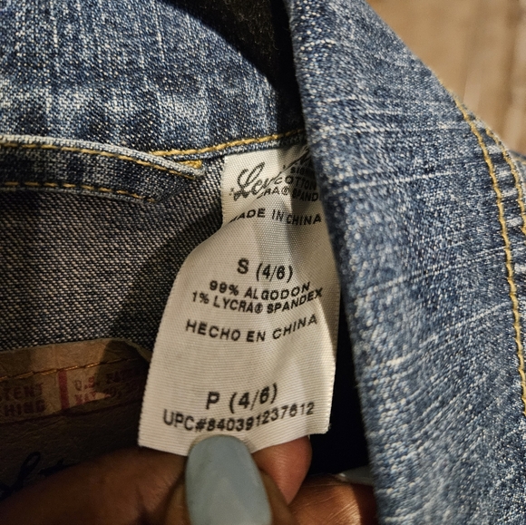 Vintage M(4/6) Levi Strauss Signature San Francisco. CA LL-1056 Denim Jacket - Picture 6 of 8